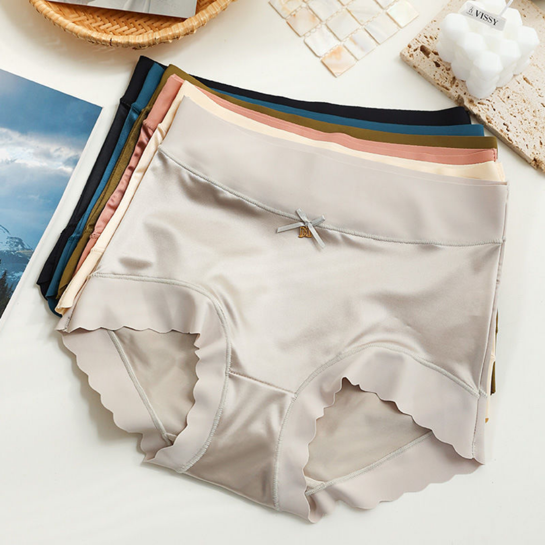 Seamless Satin Women's Briefs - Emliy