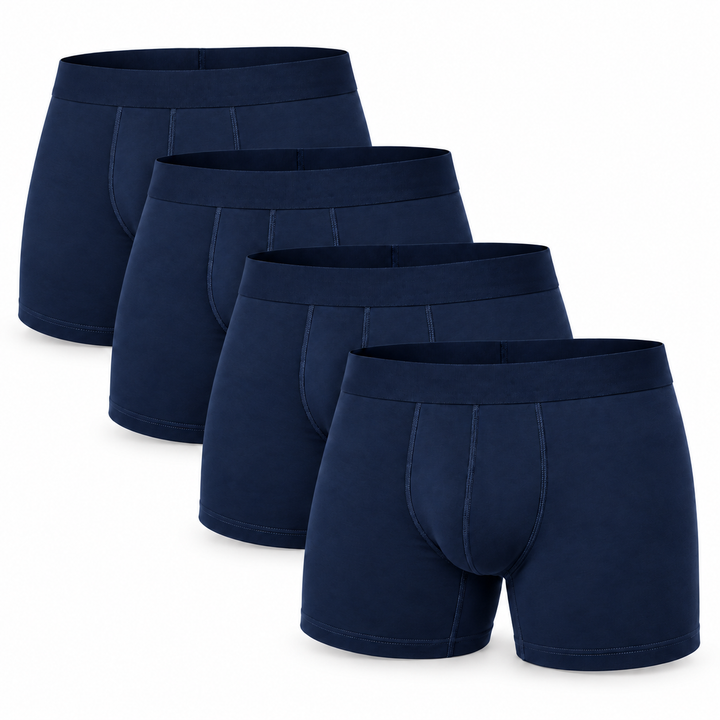 Soft Modal Boxer Briefs, Longer Leg, Non-Riding-Up Underwear
