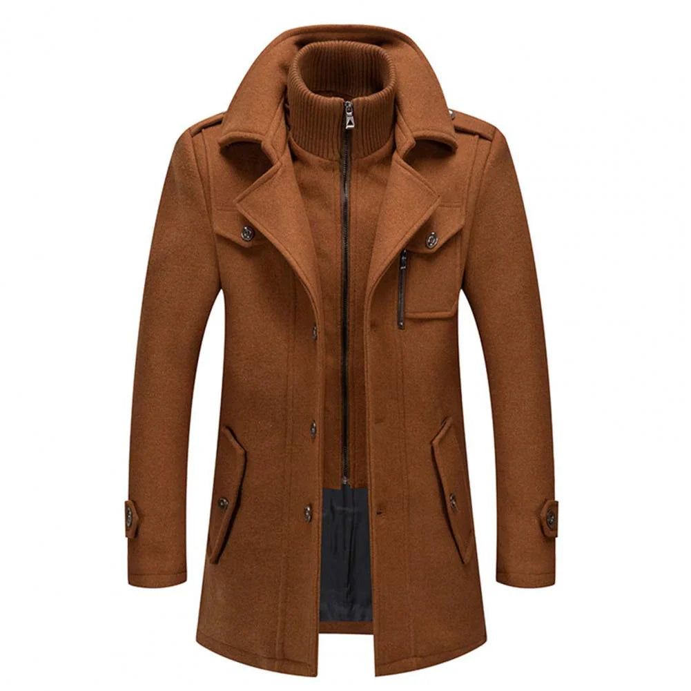 Two-Piece Winter Coat for Men: Warmth and Style Combined