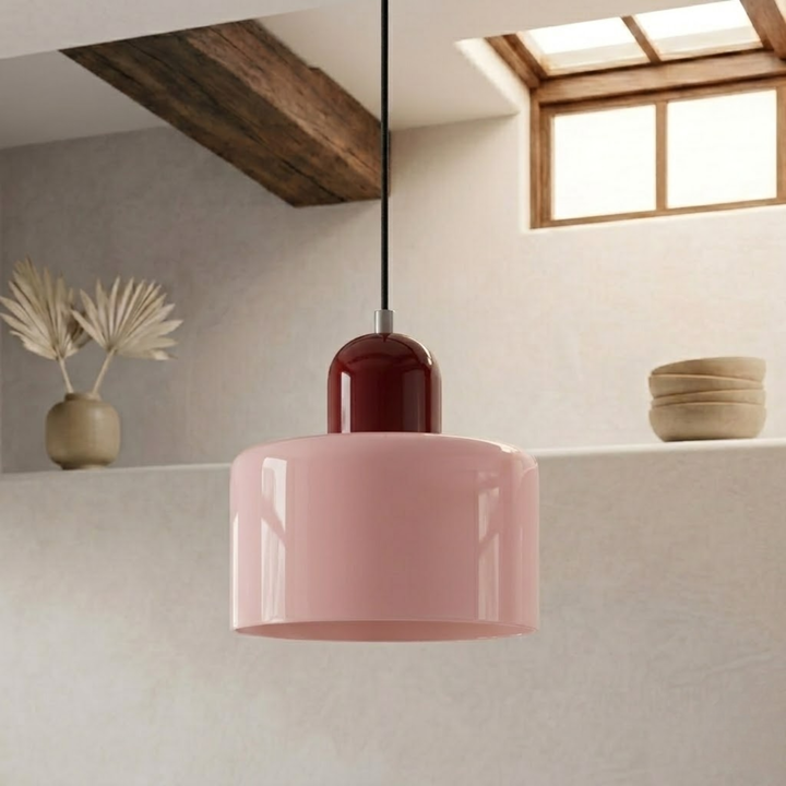 Ring Pendant Light with Extended Halo Design