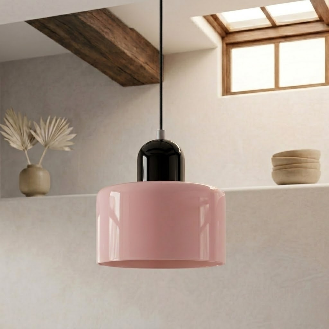 Ring Pendant Light with Extended Halo Design