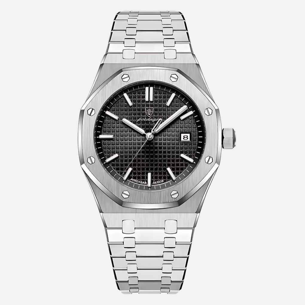Elegant Stainless Steel Men's Watch