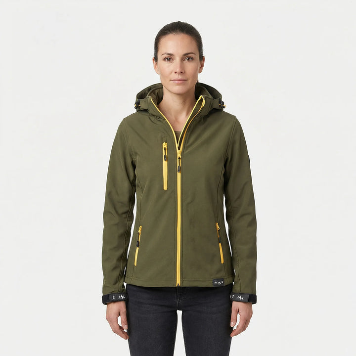 Women's Softshell Jacket with Hood - Maxima
