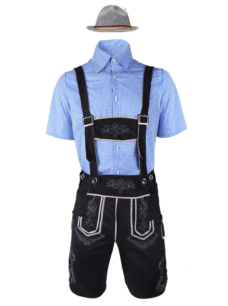 Men's Lederhosen Costume for the German Oktoberfest
