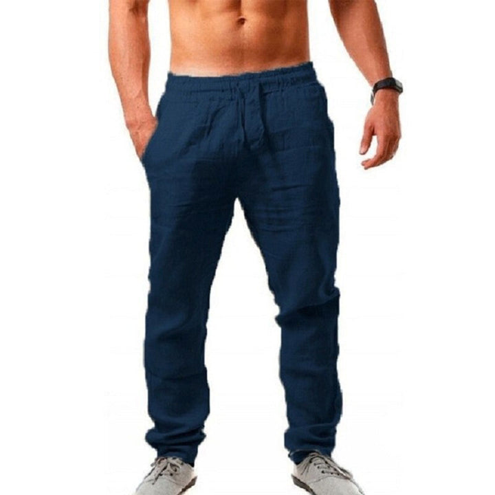 Airy Linen Trousers for Men - Noah