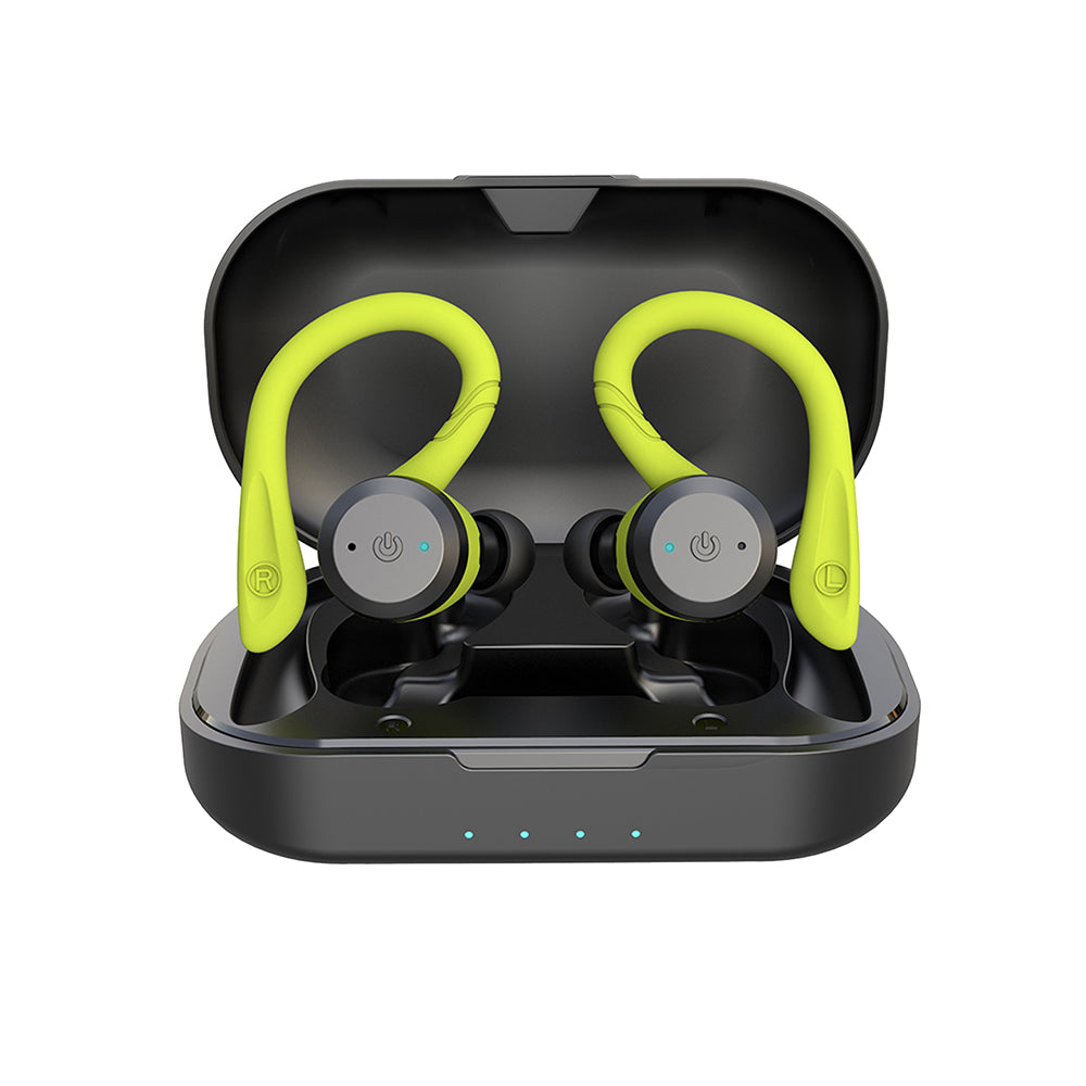 Vega Waterproof Wireless Sports Earbuds – 20 Hours of Playback | Bluetooth 5.0, IPX7 for Swimming and Fitness
