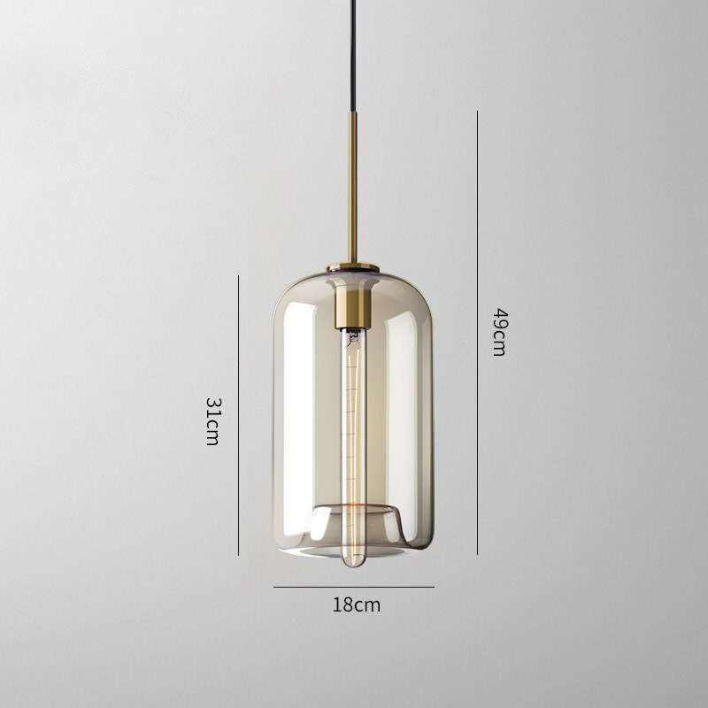 Millay - Glass Pendant Lights