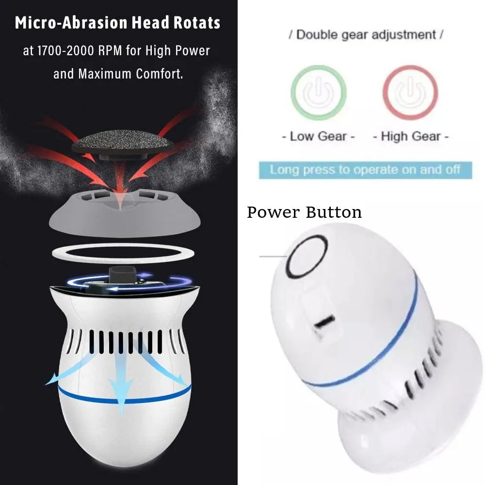 Electric File for Effective Foot Care
