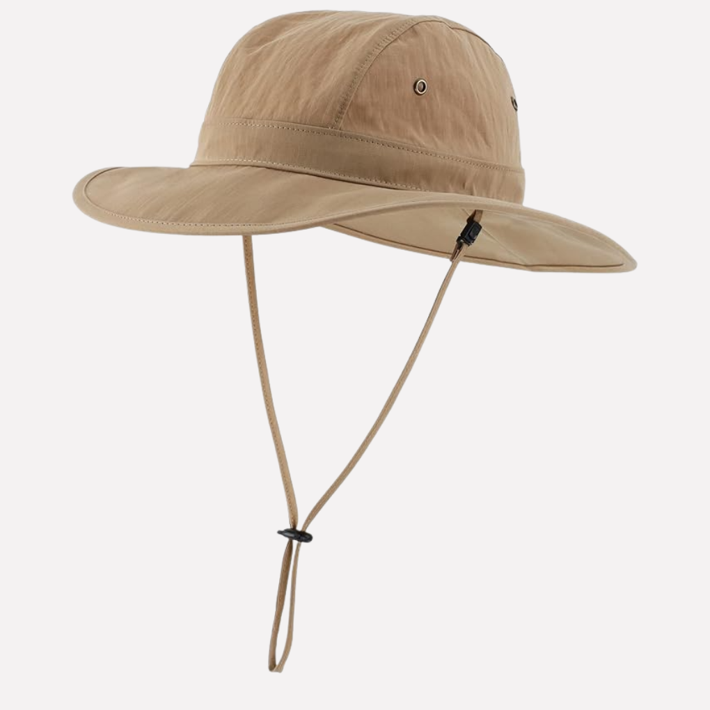 Men’s UPF 50+ Wide‑Brim Sun Hat