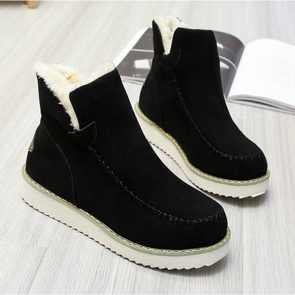 Fur-Lined Winter Shoes