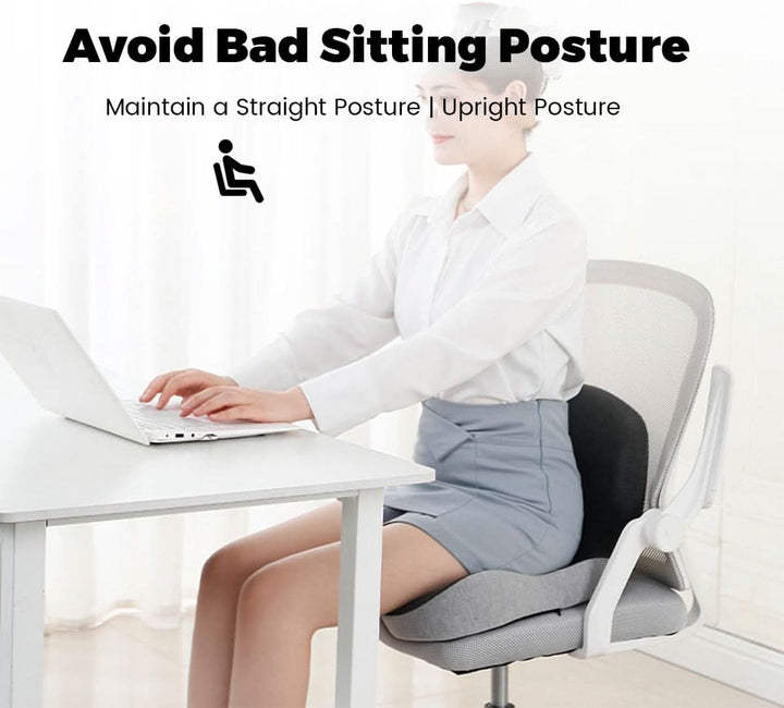 ERGOREST – Ergonomic Lumbar Cushion for Office and Car Seats