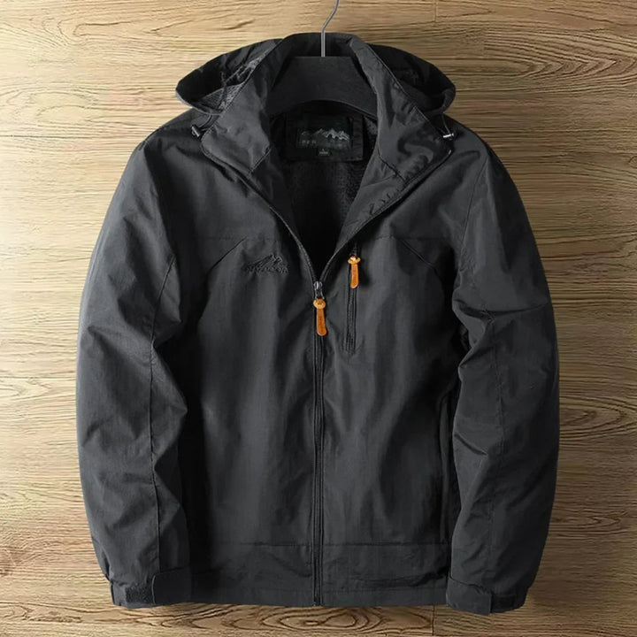 Men’s Waterproof Breathable Outdoor Jacket with Hood