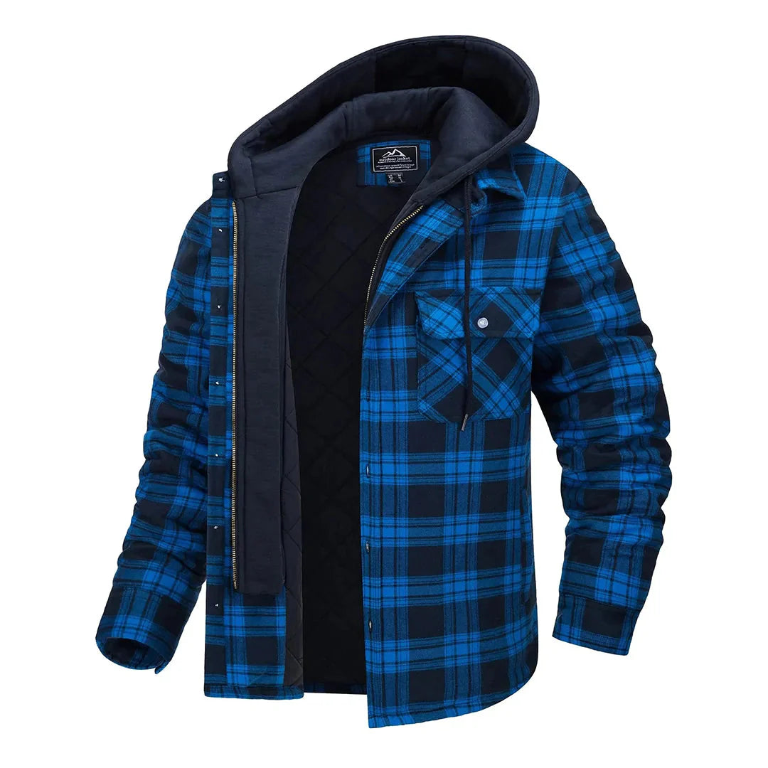 Enzo – Checkered Jacket for Men with Timeless Elegance
