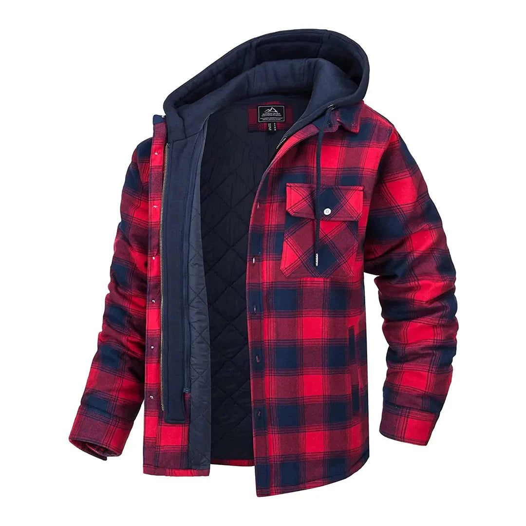 Enzo – Checkered Jacket for Men with Timeless Elegance