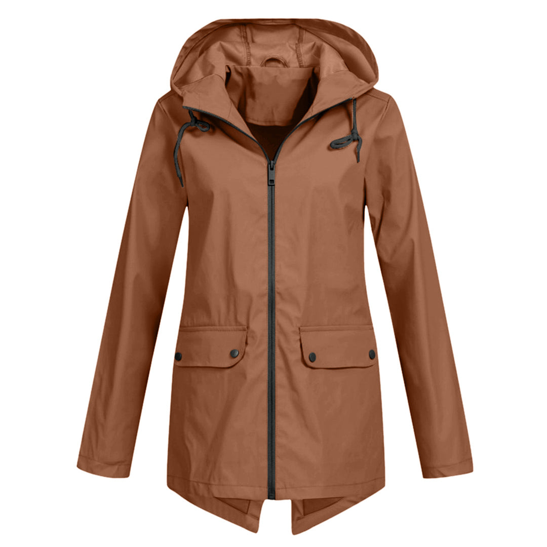 Dasha – Rain Jacket with Hood for women