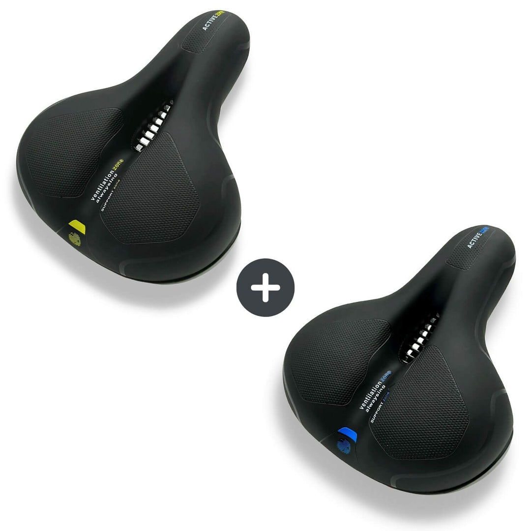 Bicycle saddle | Ergonomic comfort | Shock-absorbing design