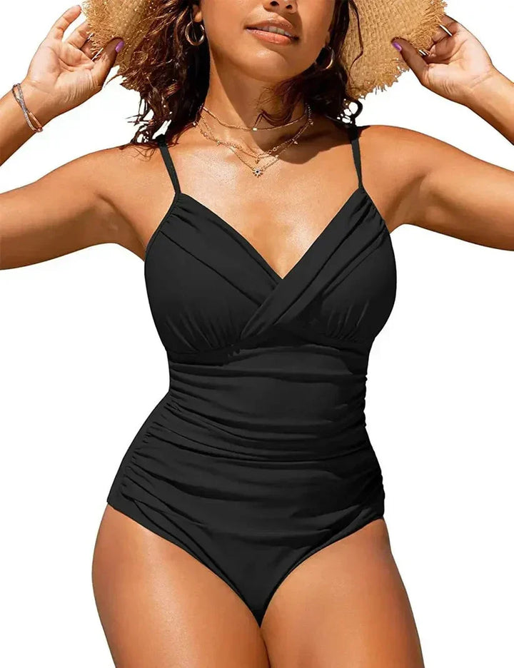 Figure-Shaping Ruched Swimsuit - Marisa