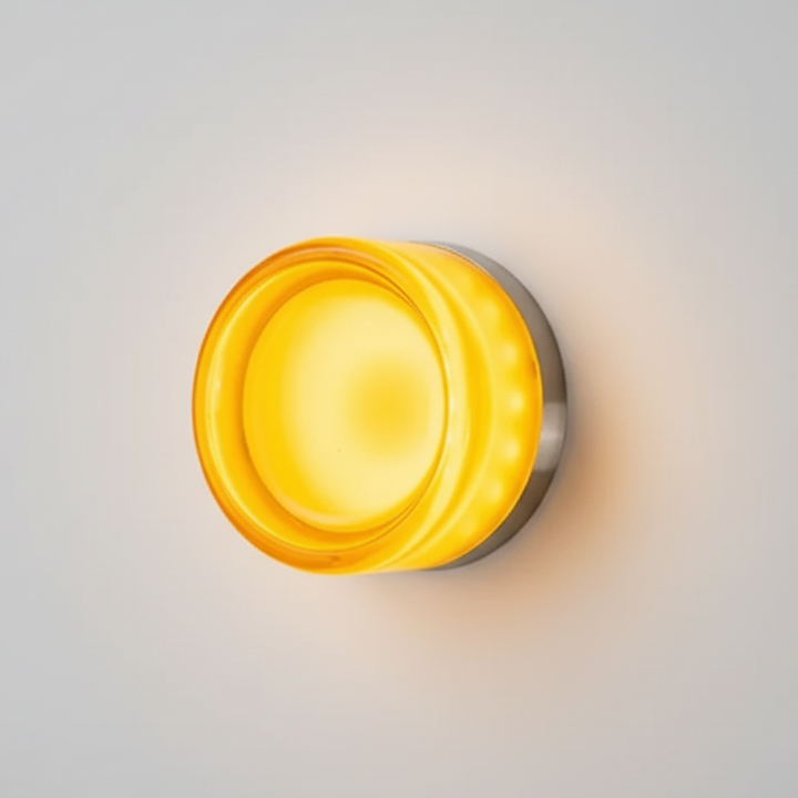 Nordic Round Wall Light – Modern LED Wall Lamp for Bedroom and Hallway