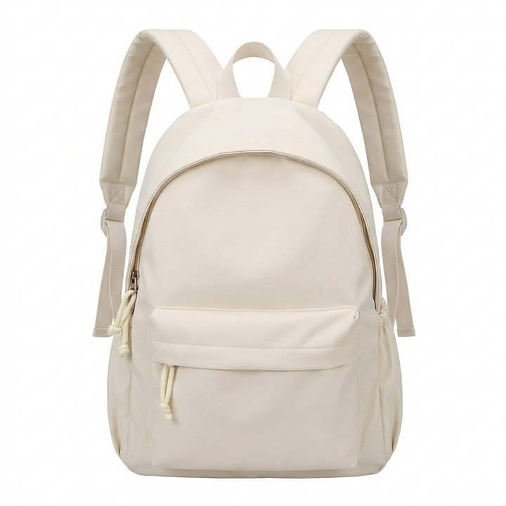 Women's Lightweight Nylon School Backpack in Pastel Colours