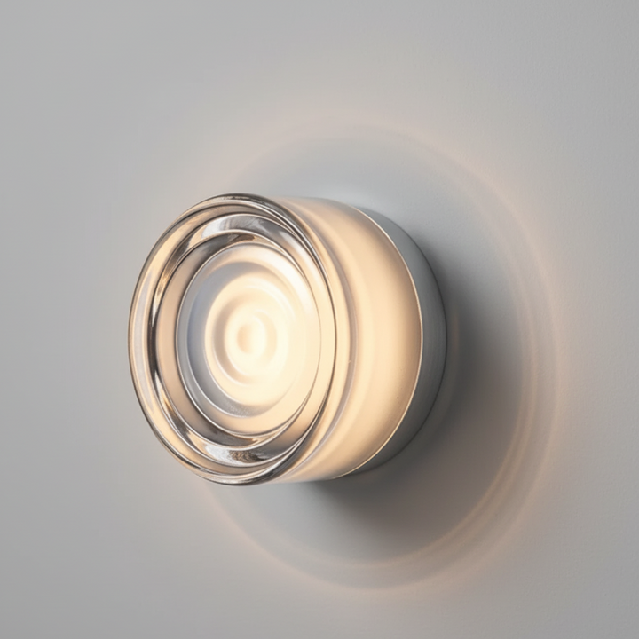 Nordic Round Wall Light – Modern LED Wall Lamp for Bedroom and Hallway