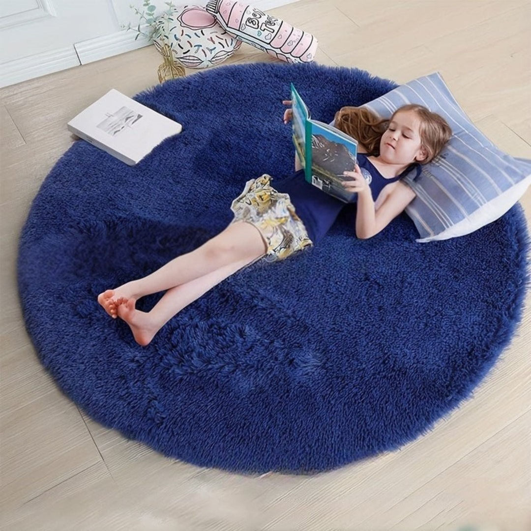 Soft Round Rug - Clouda