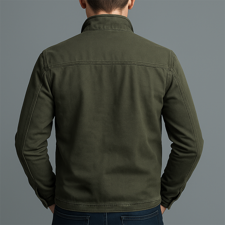 Men's Jacket | Vintage Design with Zip