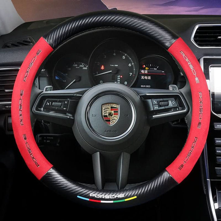 GripGuard | Elegant, Breathable and Non-Slip Steering Wheel Cover