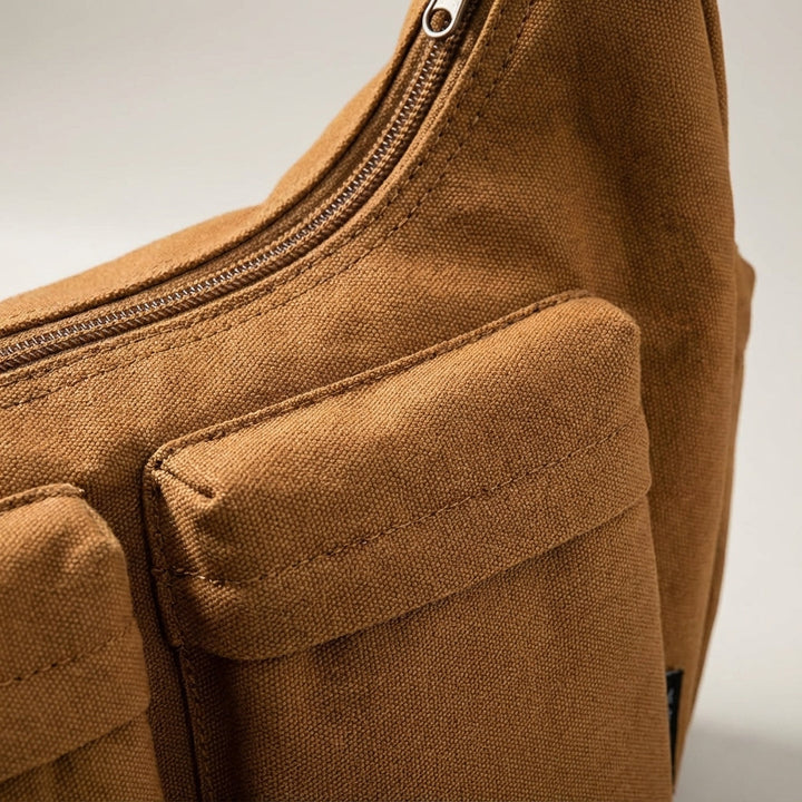 Large Canvas Crossbody Bag - UrbanLoom