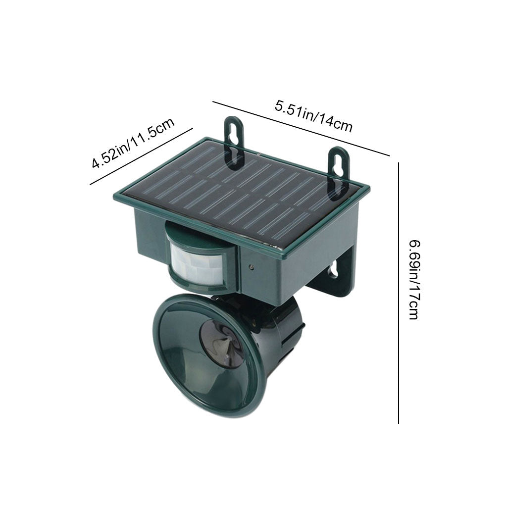 Premium Motion Sensor Bird Repeller and Scarer