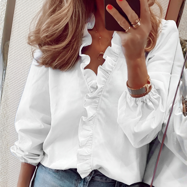 Chic Ruffle Blouse