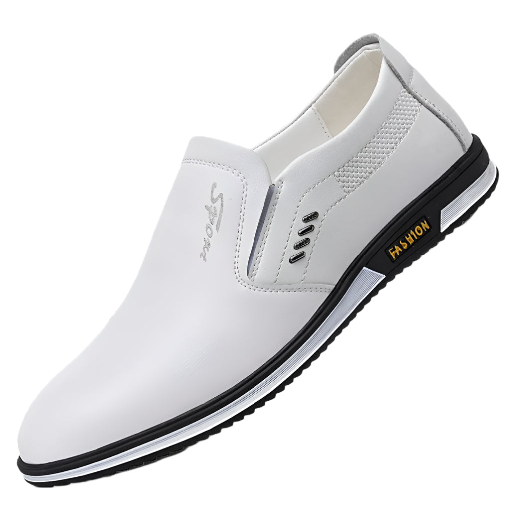 Elegant Men's Leather Shoes in Various Colors