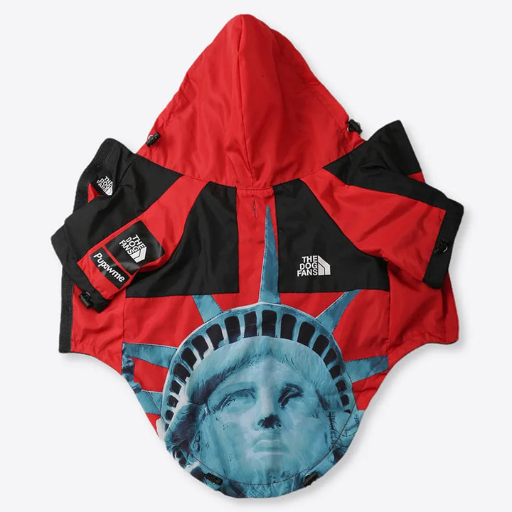 PawDry Waterproof Dog Jacket | Lightweight Windproof Jacket for French Bulldogs, Chihuahuas and More