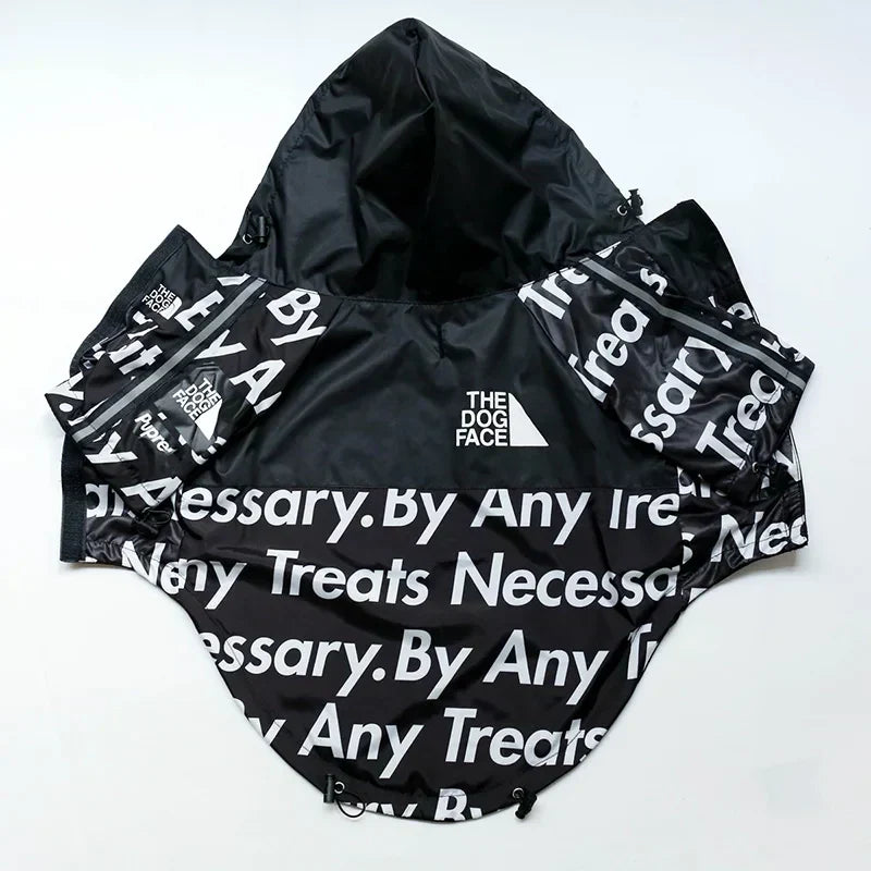 PawDry Waterproof Dog Jacket | Lightweight Windproof Jacket for French Bulldogs, Chihuahuas and More