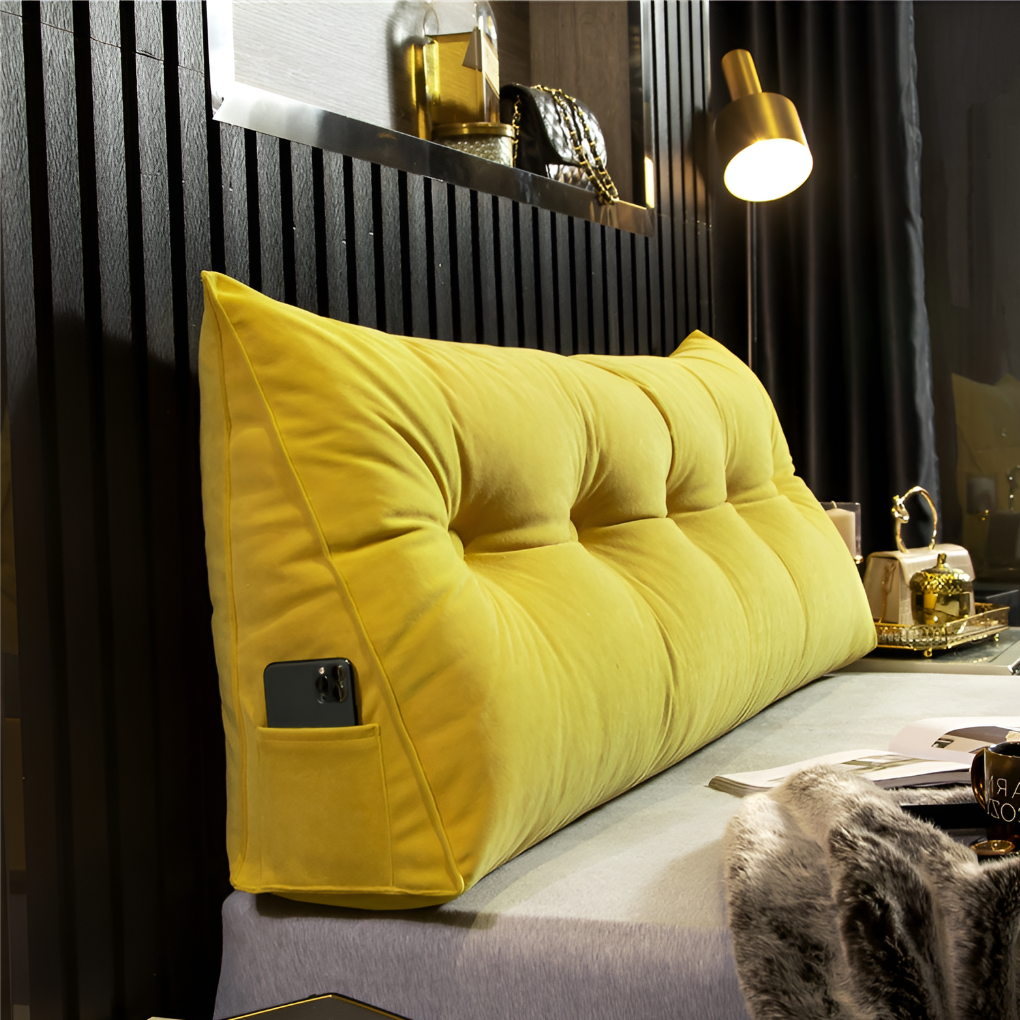 Luxury Chic Wedge Pillow
