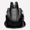 Women's Anti-Theft Leather Backpack