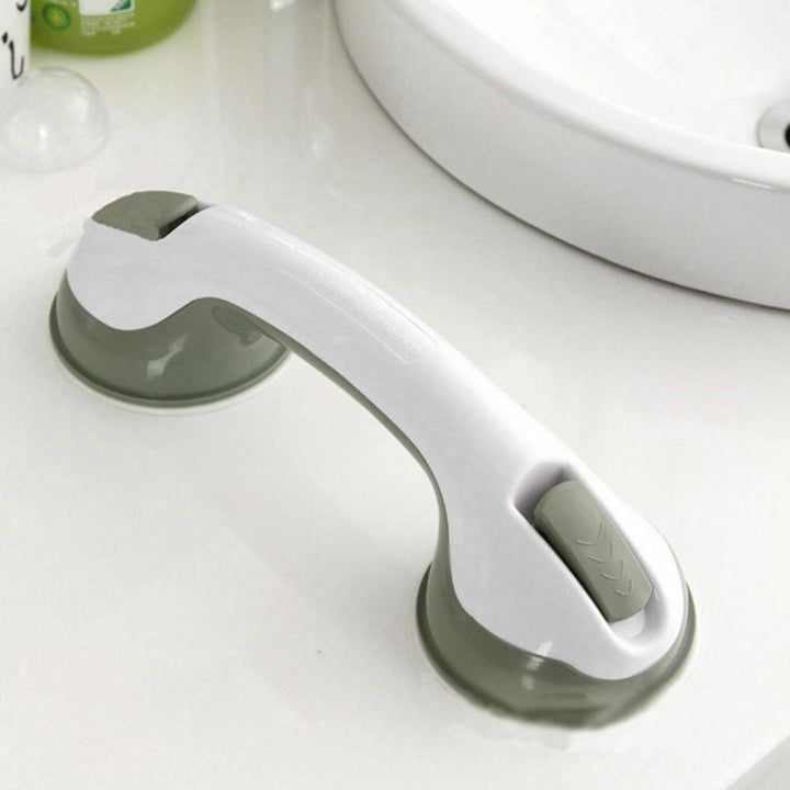 Bathroom Grab Bar | No Drilling | Strong Suction Cup Mount