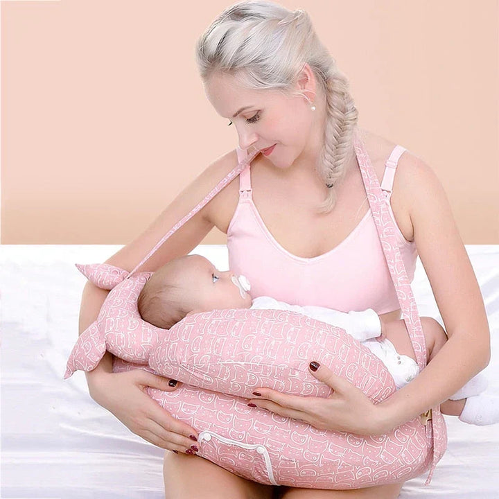 Ergonomic Feeding Pillow for Mums and Babies – MilchMoment