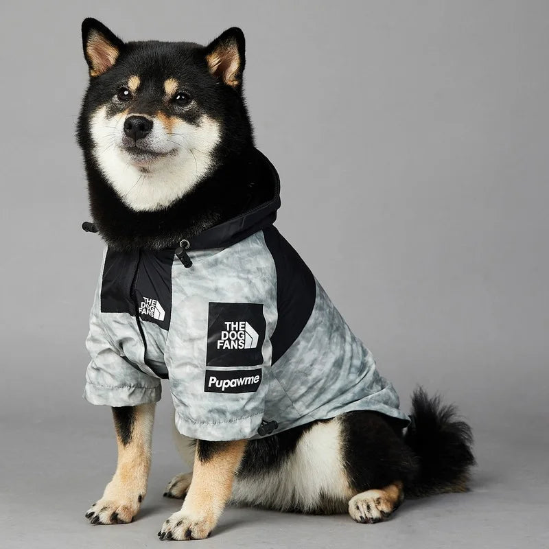 PawDry Waterproof Dog Jacket | Lightweight Windproof Jacket for French Bulldogs, Chihuahuas and More