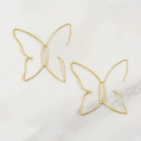 Butterfly Earrings | Large Butterfly Earrings for Women