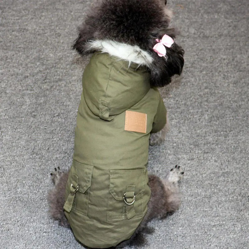 PureFur Dog Coat | Thick, Warm Fleece Coat for Dogs in Winter