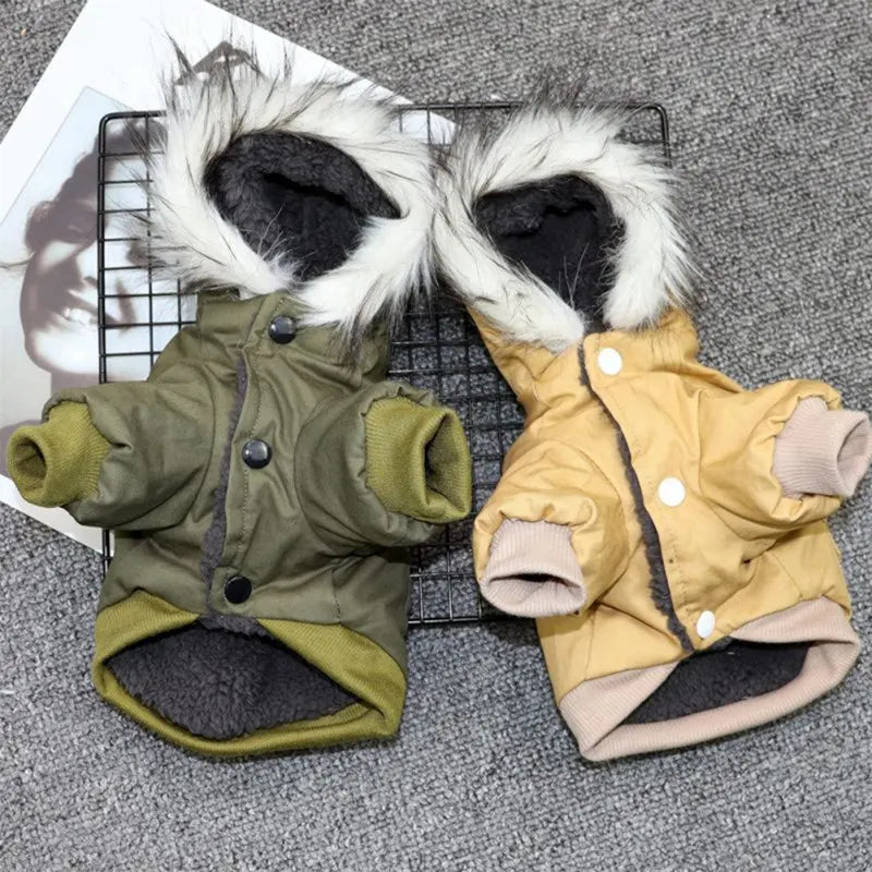 PureFur Dog Coat | Thick, Warm Fleece Coat for Dogs in Winter