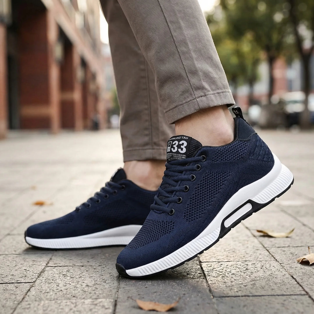 Men's Height-Increasing Lace-Up Trainers - Benjamin