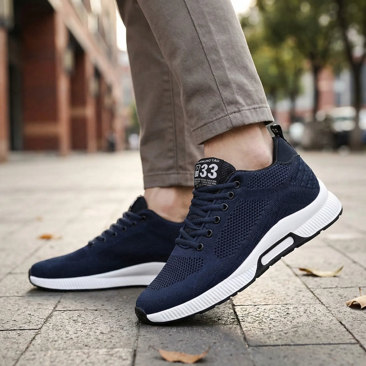 Men's Height-Increasing Lace-Up Trainers - Benjamin