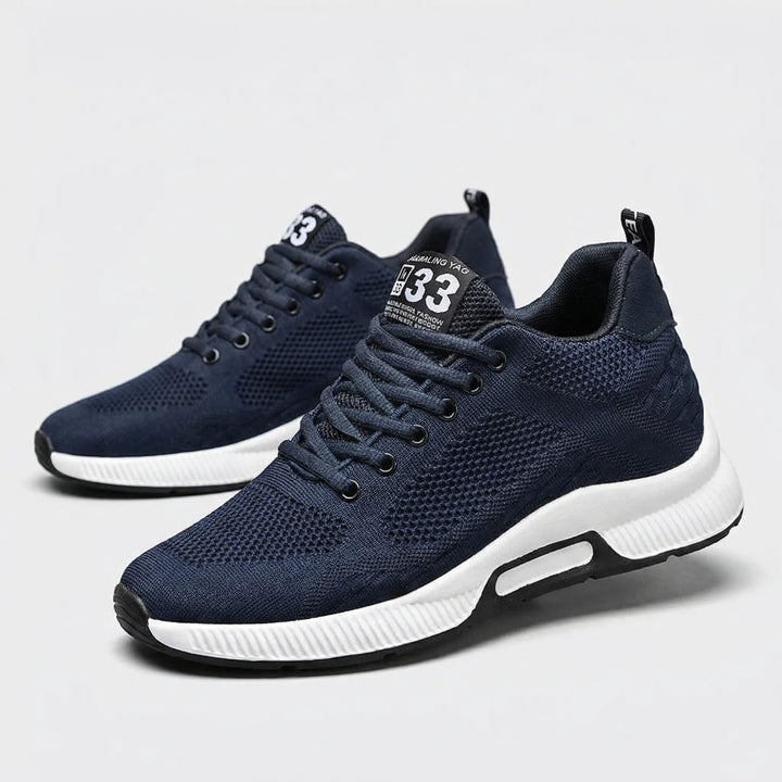 Men's Height-Increasing Lace-Up Trainers - Benjamin