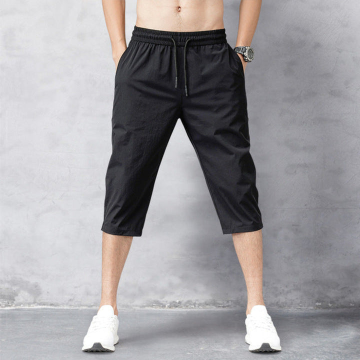 Men's 3/4 Nylon Pants – Quick-Drying and Versatile