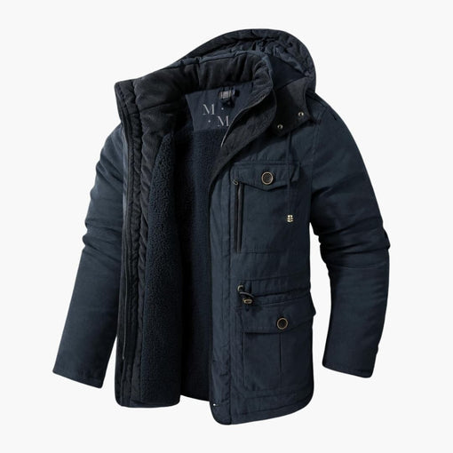 Men’s Winter Jacket – Hooded Outer Layer