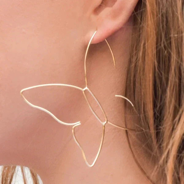 Butterfly Earrings | Large Butterfly Earrings for Women