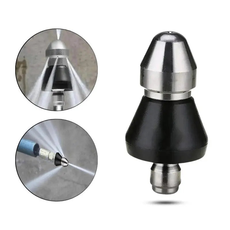 High-Pressure Water Jet Nozzle for Drain Cleaning - Chemical-Free