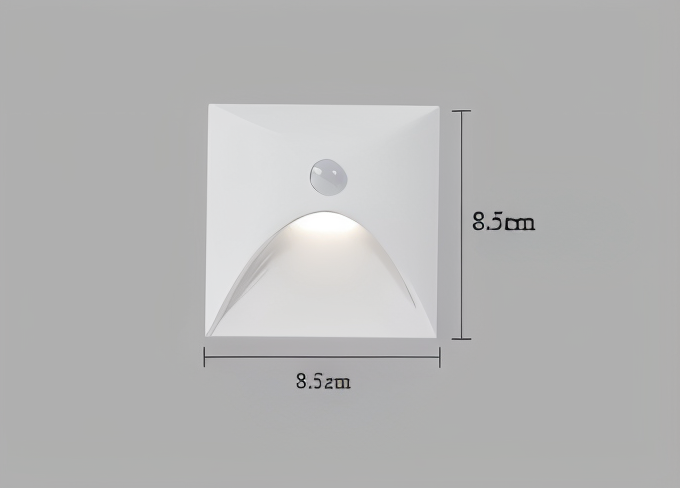 LuminiPath - IP65 Waterproof Wall Light - Indoor and Outdoor Wall Light - LED Wall Light with Motion Sensor