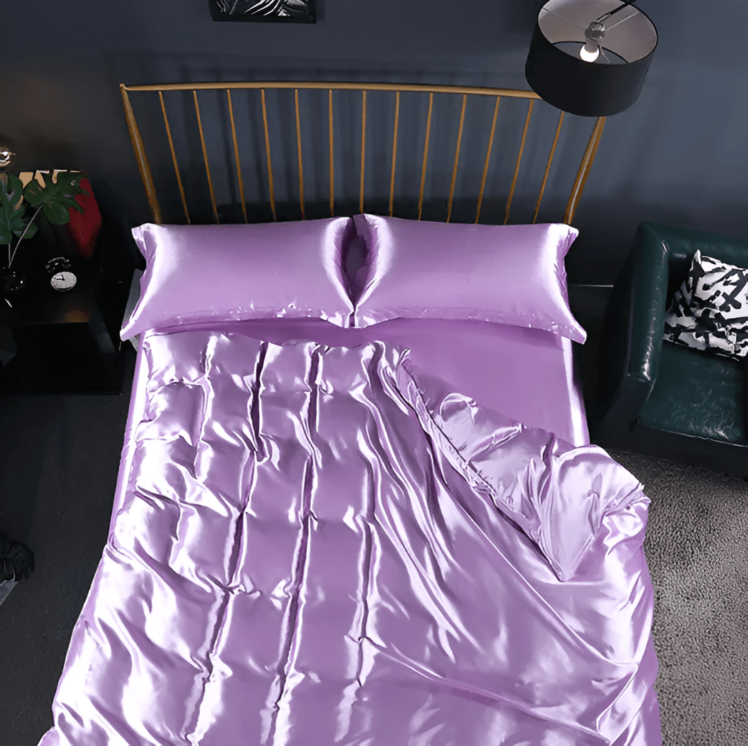 SERENISOFT - High-Quality Mulberry Silk Bedding Set